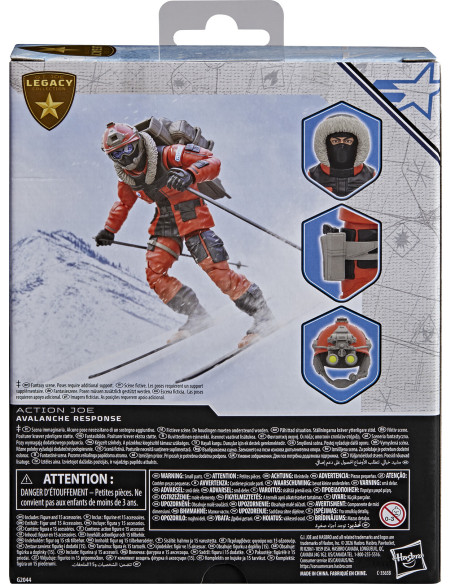 PREVENTA ACTION JOE AVALANCHE RESPONSE - G.I. JOE CLASSIFIED SERIES