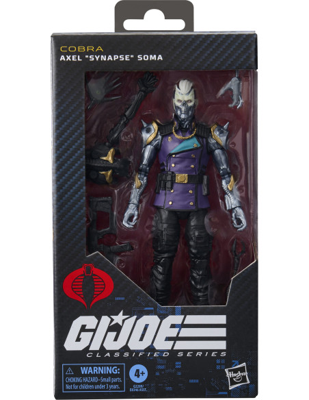 PREVENTA AXEL "SYNAPSE" SOMA - G.I. JOE CLASSIFIED SERIES