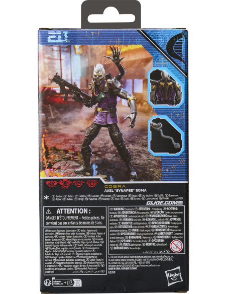 PREVENTA AXEL "SYNAPSE" SOMA - G.I. JOE CLASSIFIED SERIES