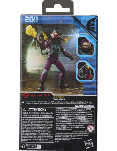 PREVENTA TOXO - VIPER - G.I. JOE CLASSIFIED SERIES