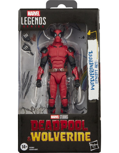 PREVENTA WOLVERINEPOOL (CONCEPT ART) - DEADPOOL & WOLVERINE MARVEL LEGENDS