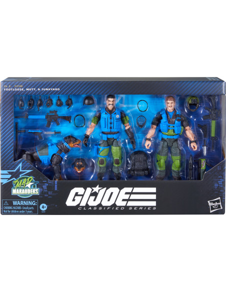 PREVENTA G.I. JOE MAD MARAUDERS FOOTLOOSE MUTT Y JUNKYARD