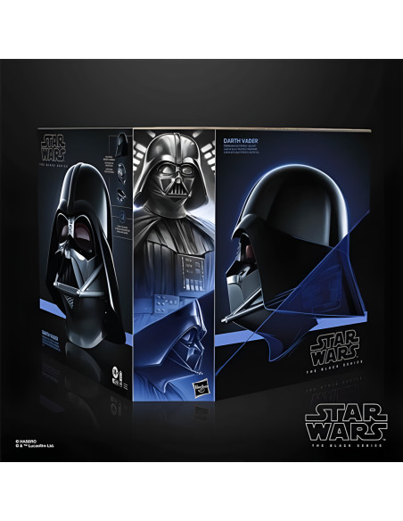 DARTH VADER CASCO ELECTRONICO PREMIUM - STAR WARS OBI WAN KENOBI THE BLACK SERIES