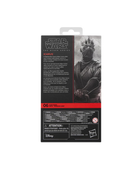 PREVENTA ICARUS - STAR WARS: MAUL SHADOW LORD THE BLACK SERIES