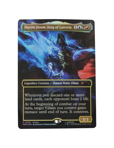 PREVENTA DOCTOR DOOM 2099 - MARVEL LEGENDS SERIES MAGIC THE GATHERING
