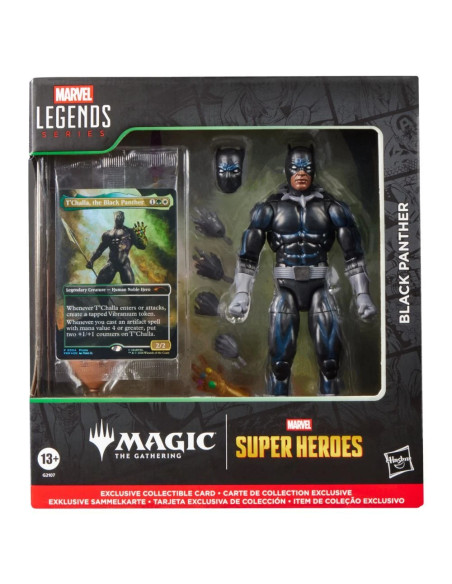 PREVENTA BLACK PANTHER - MARVEL LEGENDS SERIES X MAGIC THE GATHERING