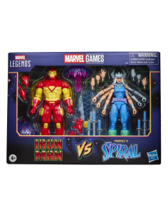 PREVENTA IRON MAN VS SPIRAL - GAMEVERSE MARVEL LEGENDS...