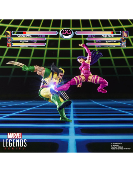 PREVENTA MARVEL LEGENDS SERIES WOLVERINE VS PSYLOCKE