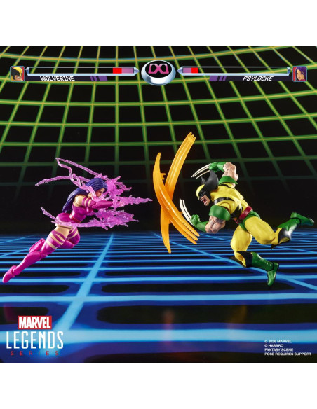 PREVENTA MARVEL LEGENDS SERIES WOLVERINE VS PSYLOCKE