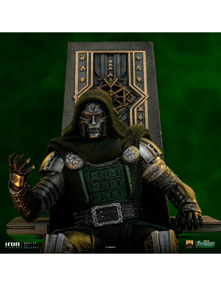 PREVENTA DOCTOR DOOM ON TRHONE - AVENGERS DOOMSDAY - 1/10 - IRON STUDIOS
