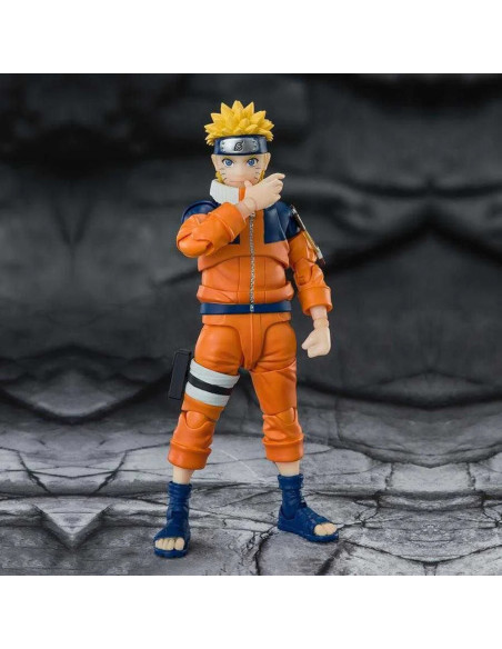 S.H FIGUARTS NARUTO UZUMAKI THE NP.1 MOST UNPERDICTABLE NINJA NARUTO SHIPPUDEN