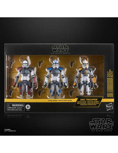 2º PAGO PARCIAL (SOLO PARA CLIENTES CON RESERVA) STAR WARS THE BLACK SERIES THE CLONE WARS ARC COMMANDER COLT. HAVOC & BLITZ