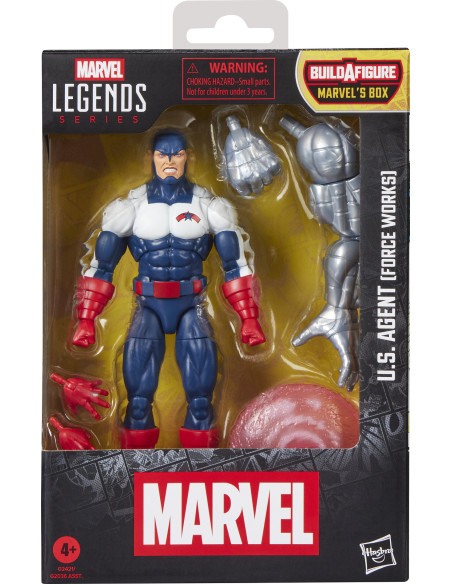ENVÍO (SOLO PARA CLIENTES CON RESERVA) U.S. AGENT (FORCE WORKS) - CAPTAIN AMERICA MARVEL LEGENDS SERIES
