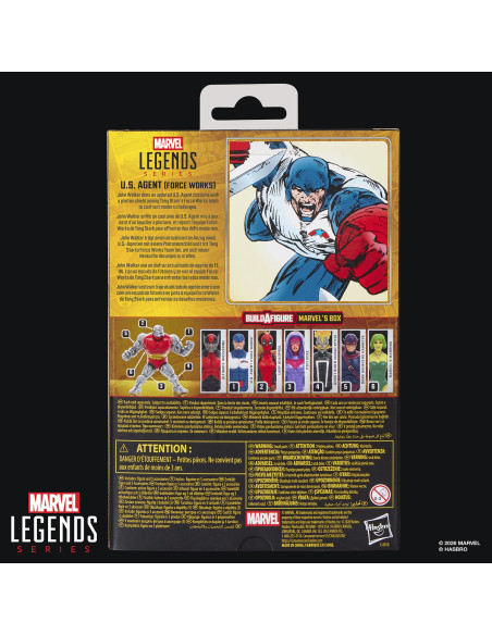 ENVÍO (SOLO PARA CLIENTES CON RESERVA) U.S. AGENT (FORCE WORKS) - CAPTAIN AMERICA MARVEL LEGENDS SERIES