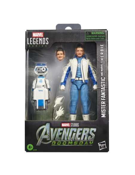 PREVENTA MISTER FANTASTIC & H.E.R.B.I.E. - AVENGERS DOOMSDAY