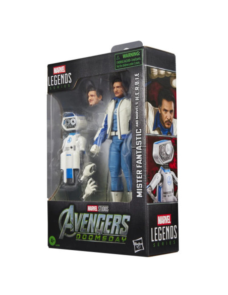 PREVENTA MISTER FANTASTIC & H.E.R.B.I.E. - AVENGERS DOOMSDAY