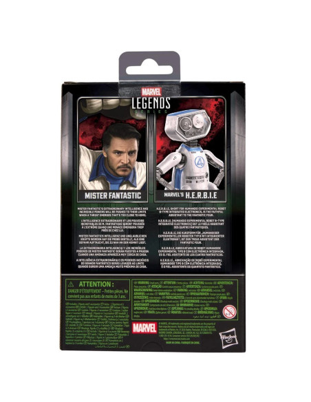 PREVENTA MISTER FANTASTIC & H.E.R.B.I.E. - AVENGERS DOOMSDAY