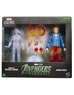 PREVENTA INVISIBLE WOMAN & HUMAN TORCH - AVENGERS DOOMSDAY