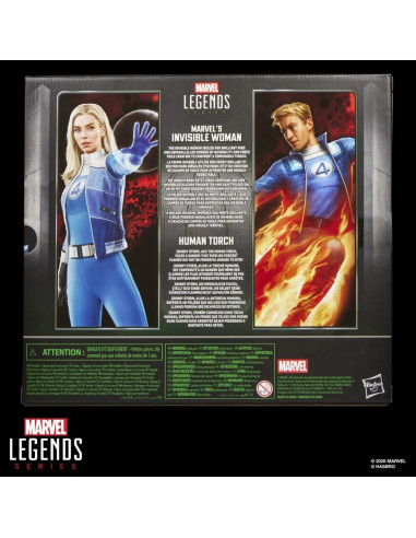 PREVENTA INVISIBLE WOMAN & HUMAN TORCH -...