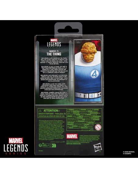 PREVENTA THE THING - AVENGERS DOOMSDAY MARVEL LEGENDS SERIES