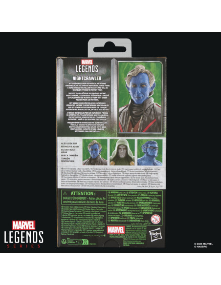 PREVENTA NIGHTCRAWLER - AVENGERS DOOMSDAY MARVEL LEGENDS SERIES