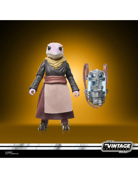 PREVENTA STAR WARS THE VINTAGE COLLECTION THE MANDALORIAN TRAPPER WOLF,FROG LADY &CARSON TEVA