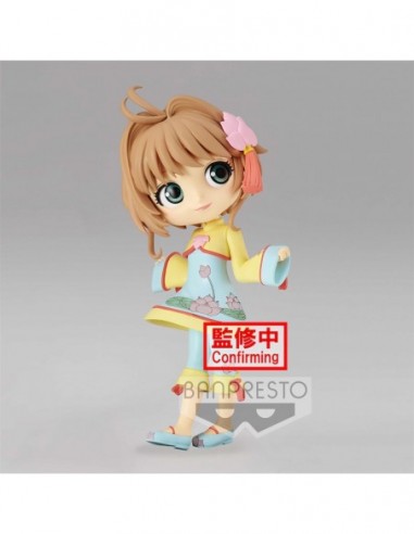 Q POSKET BANPRESTO CARDCAPTOR SAKURA CLEAR CARD - SAKURA KINOMOTO VER.B